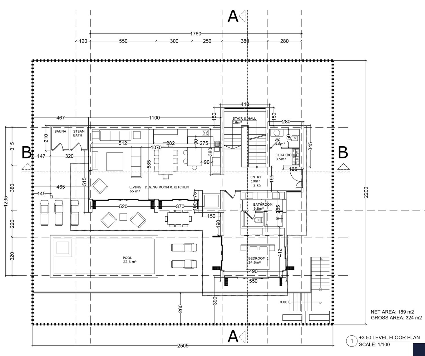 First floor plan