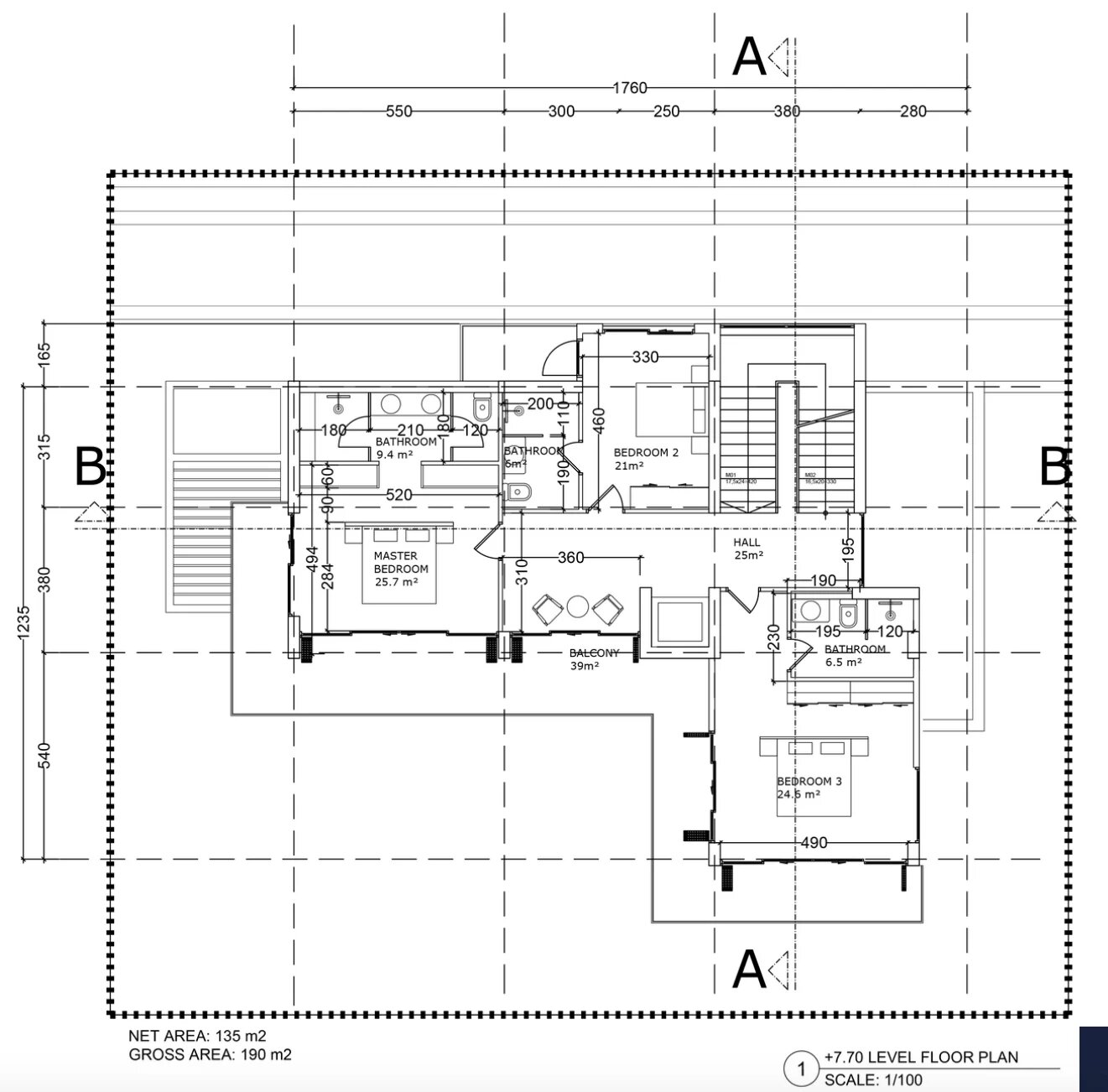 Second floor plan