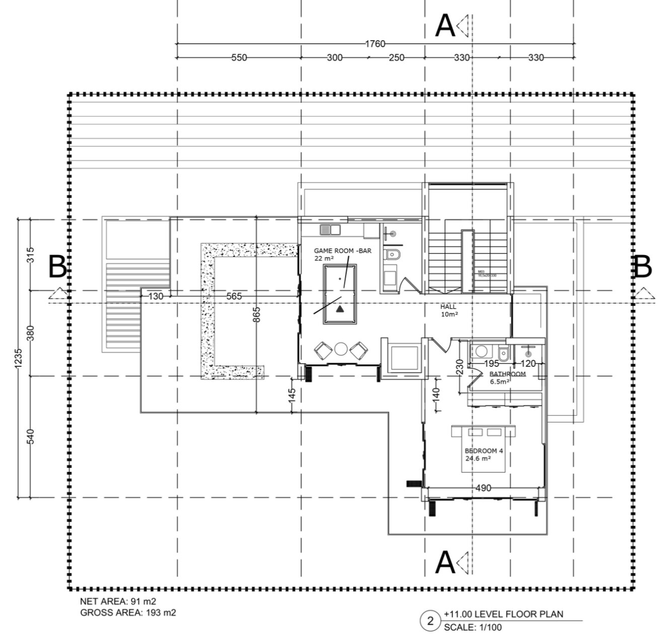 Third floor plan